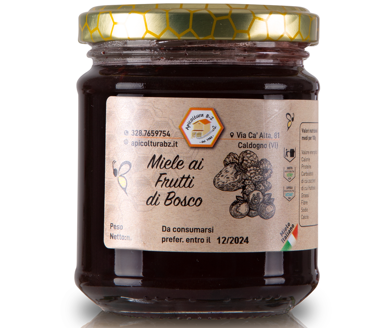 Miele ai frutti di bosco