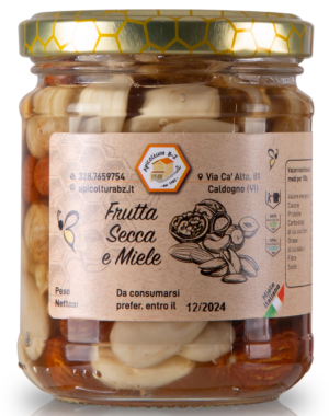 Frutta secca e miele